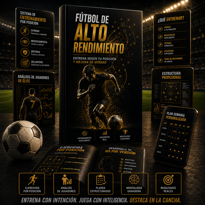 Guía digital Mejora según tu posición en el Futbol